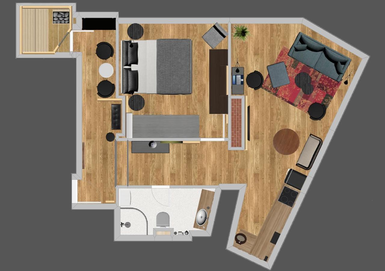 Luxury Oasis, Sauna, Ac And Free Parking Brünn Exterior foto